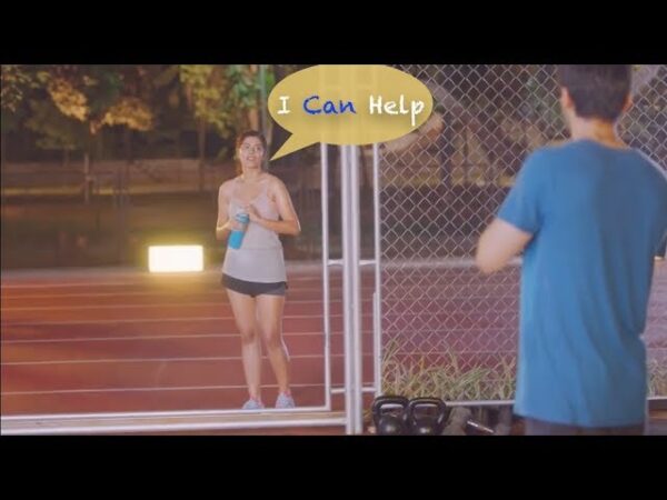 boy looking at a girl for help